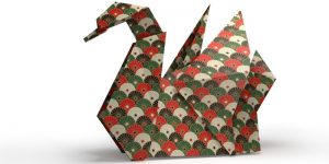 折纸作为正念艺术 折纸天鹅