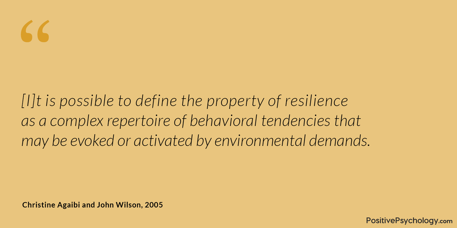 Agaibi 和 Wilson 名言