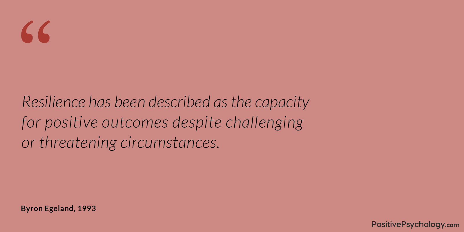 Egeland 和同事 名言