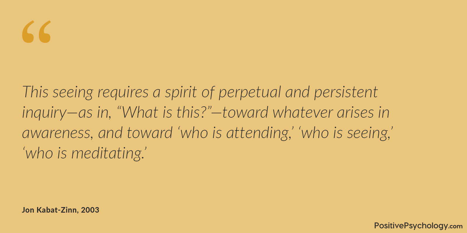 出现在意识中 持续探究的精神