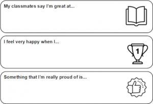 自尊工作表和练习