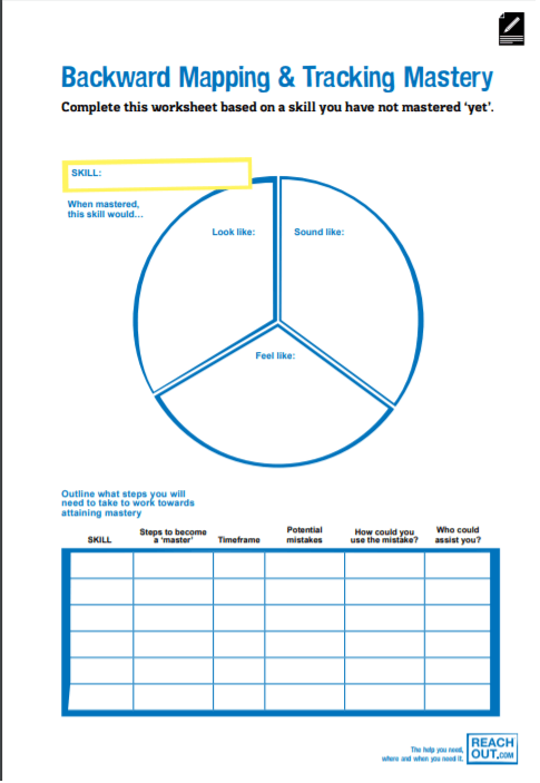 逆向映射与技能掌握追踪