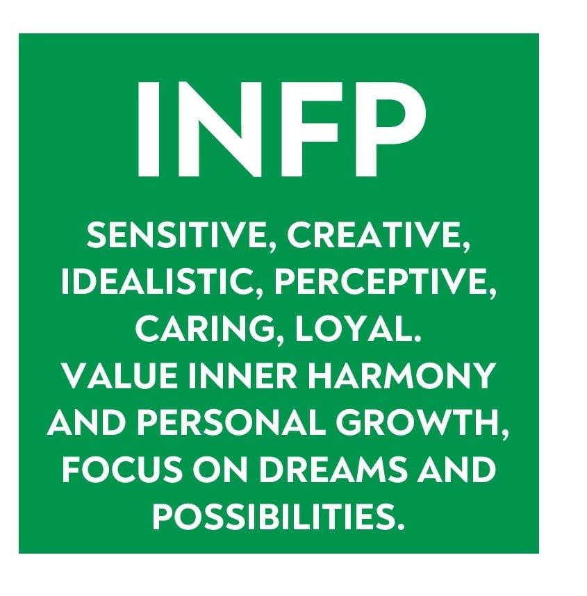 INFP人格类型：调解者